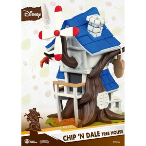 Beast Kingdom Toys Disney Summer Series D-Stage Chip 'n Dale Tree House 