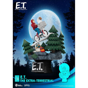 Beast Kingdom Toys E.T. the Extra-Terrestrial D-Stage Iconic Scene Movie Scene 