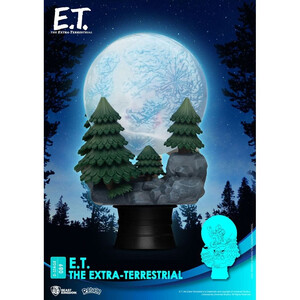 Beast Kingdom Toys E.T. the Extra-Terrestrial D-Stage Iconic Scene Movie Scene 