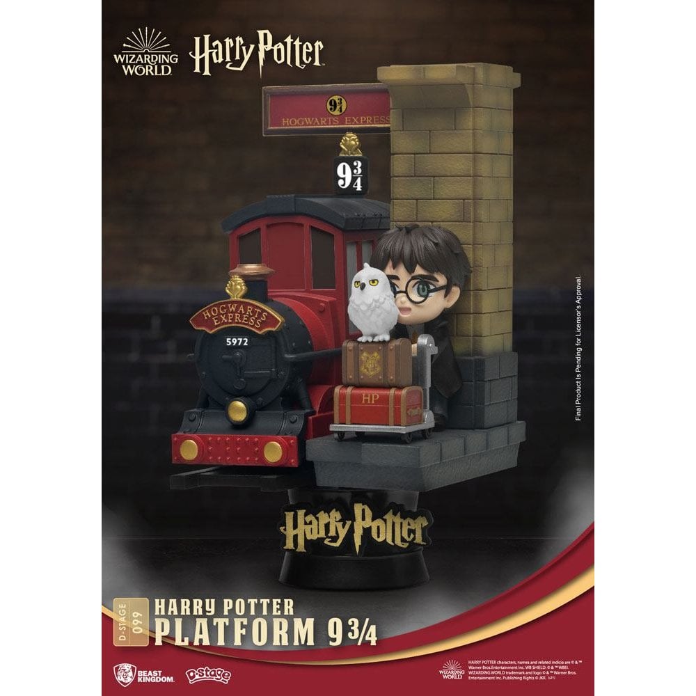 Beast Kingdom Toys Harry Potter D-Stage Platform 9 3/4 New Version 