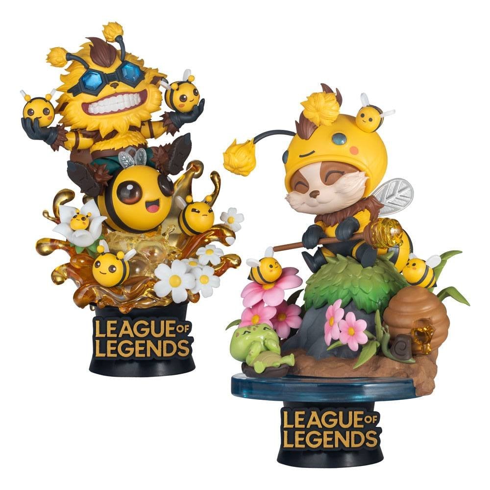 Beast Kingdom Toys League of Legends D-Stage Set Beemo & BZZZiggs 