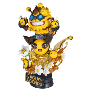 Beast Kingdom Toys League of Legends D-Stage Set Beemo & BZZZiggs 