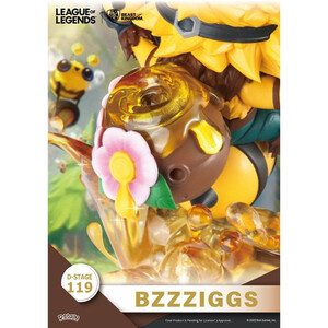 Beast Kingdom Toys League of Legends D-Stage Set Beemo & BZZZiggs 