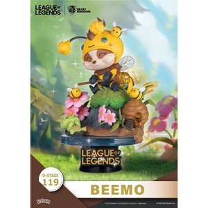 Beast Kingdom Toys League of Legends D-Stage Set Beemo & BZZZiggs 