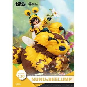 Beast Kingdom Toys League of Legends D-Stage Set Nunu & Beelump & Heimerstinger 