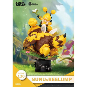 Beast Kingdom Toys League of Legends D-Stage Set Nunu & Beelump & Heimerstinger 