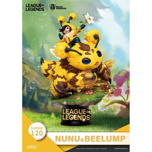 Beast Kingdom Toys League of Legends D-Stage Set Nunu & Beelump & Heimerstinger 
