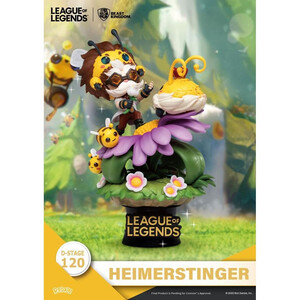 Beast Kingdom Toys League of Legends D-Stage Set Nunu & Beelump & Heimerstinger 