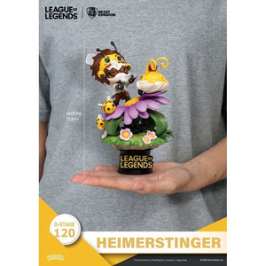 Beast Kingdom Toys League of Legends D-Stage Set Nunu & Beelump & Heimerstinger 