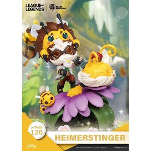 Beast Kingdom Toys League of Legends D-Stage Set Nunu & Beelump & Heimerstinger 