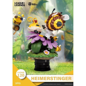 Beast Kingdom Toys League of Legends D-Stage Set Nunu & Beelump & Heimerstinger 