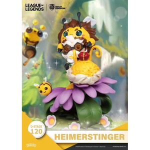 Beast Kingdom Toys League of Legends D-Stage Set Nunu & Beelump & Heimerstinger 