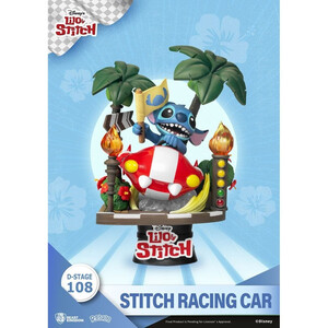 Beast Kingdom Toys Lilo & Stitch D-Stage Stitch Racing Car 
