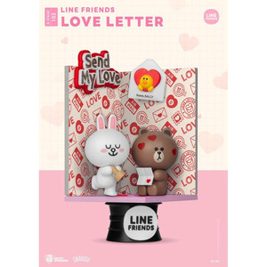 Beast Kingdom Toys Line Friends D-Stage Love Letter 