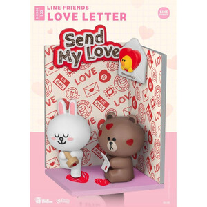 Beast Kingdom Toys Line Friends D-Stage Love Letter 