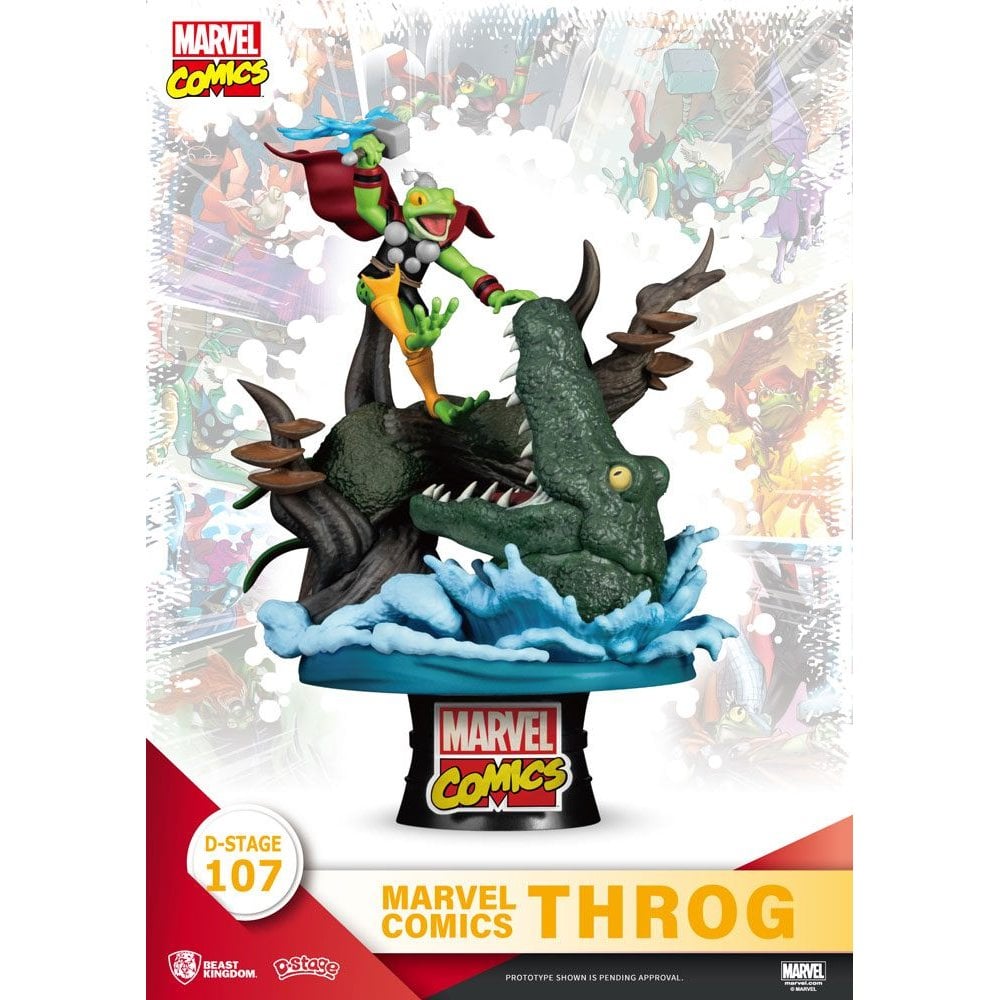 Beast Kingdom Toys Marvel Comics D-Stage Throg 