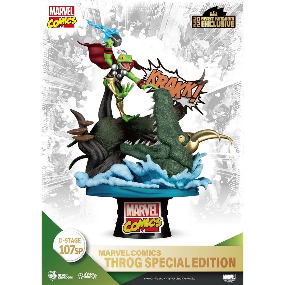 Beast Kingdom Toys Marvel Comics D-Stage Throg 