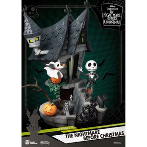 Beast Kingdom Toys Nightmare before Christmas D-Stage Jack's Haunted House 