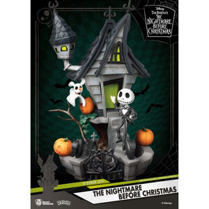Beast Kingdom Toys Nightmare before Christmas D-Stage Jack's Haunted House 