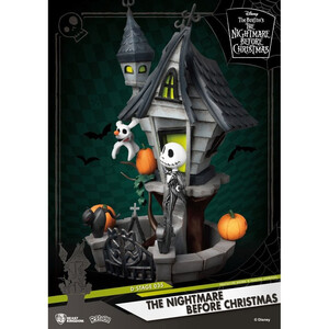 Beast Kingdom Toys Nightmare before Christmas D-Stage Jack's Haunted House 