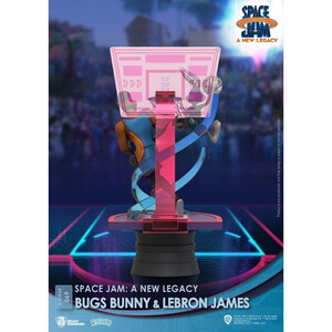 Beast Kingdom Toys Space Jam A New Legacy D-Stage Bugs Bunny & Lebron James New Version 