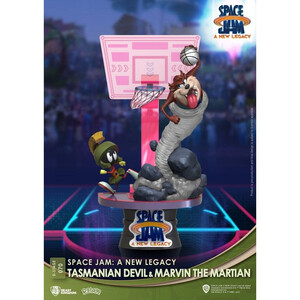 Beast Kingdom Toys Space Jam A New Legacy D-Stage Tasmanian Devil & Marvin The Martian New Version 