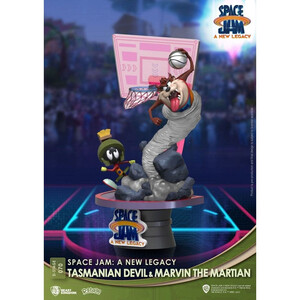 Beast Kingdom Toys Space Jam A New Legacy D-Stage Tasmanian Devil & Marvin The Martian New Version 