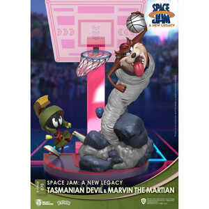 Beast Kingdom Toys Space Jam A New Legacy D-Stage Tasmanian Devil & Marvin The Martian New Version 