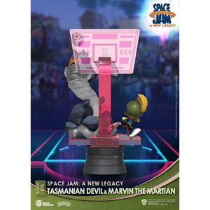 Beast Kingdom Toys Space Jam A New Legacy D-Stage Tasmanian Devil & Marvin The Martian New Version 