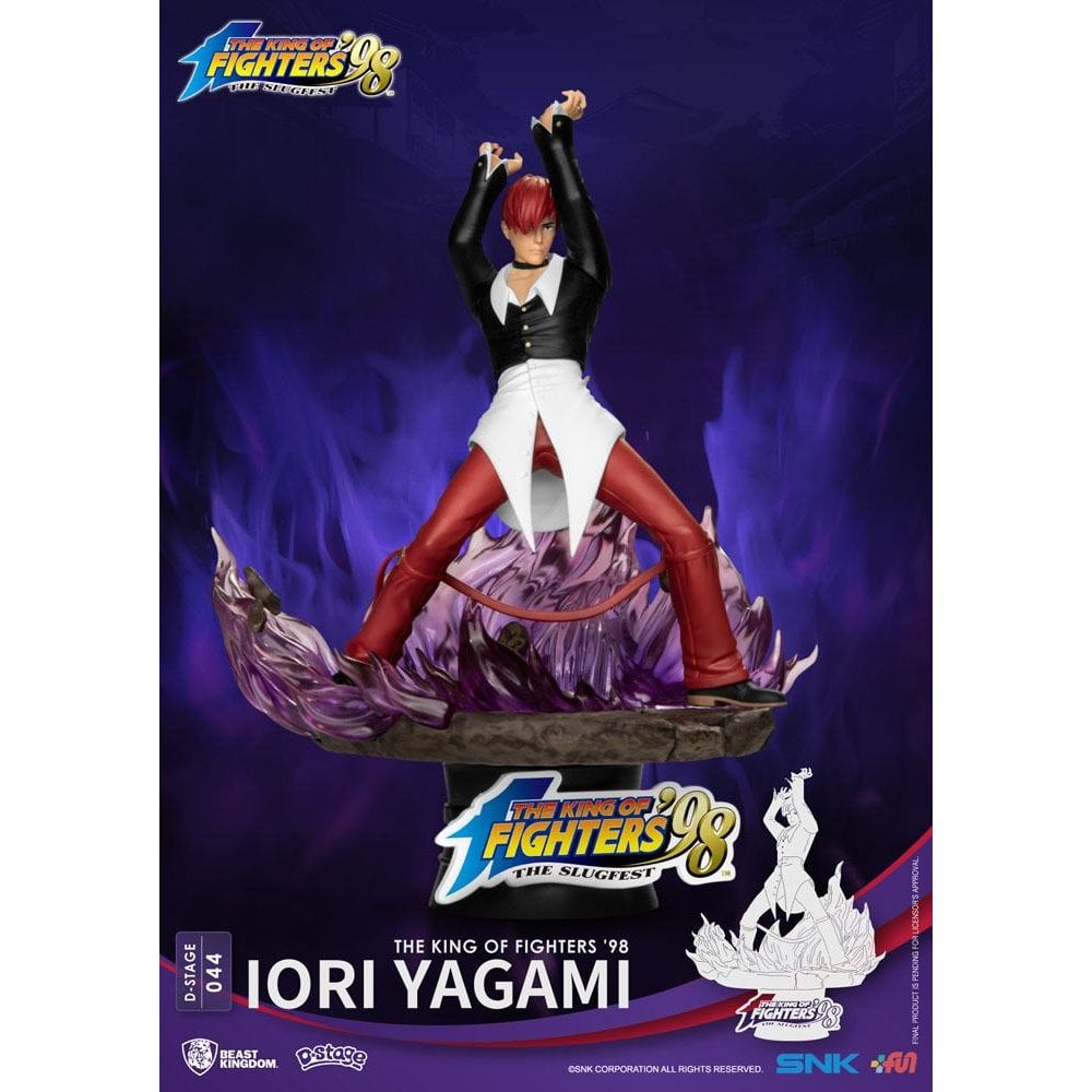 Beast Kingdom Toys The King of Fighters '98 D-Stage Iori Yagami 