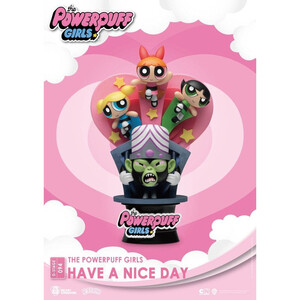 Beast Kingdom Toys The Powerpuff Girls D-Stage Have A Nice Day Standard Version 