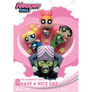 Beast Kingdom Toys The Powerpuff Girls D-Stage Have A Nice Day Standard Version 