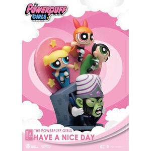 Beast Kingdom Toys The Powerpuff Girls D-Stage Have A Nice Day Standard Version 