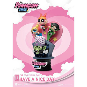 Beast Kingdom Toys The Powerpuff Girls D-Stage Have A Nice Day Standard Version 