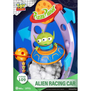 Beast Kingdom Toys Toy Story D-Stage Alien Racing Car 