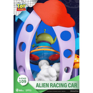Beast Kingdom Toys Toy Story D-Stage Alien Racing Car 