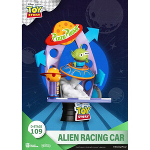 Beast Kingdom Toys Toy Story D-Stage Alien Racing Car 