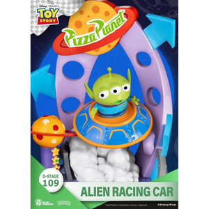 Beast Kingdom Toys Toy Story D-Stage Alien Racing Car 