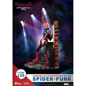 Beast Kingdom Toys Marvel D-Stage Spider-Man Across the Spider-Verse Part One-Spider-Punk 