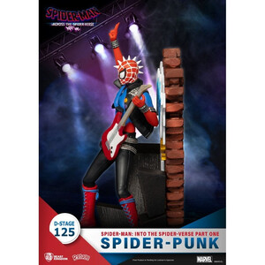 Beast Kingdom Toys Marvel D-Stage Spider-Man Across the Spider-Verse Part One-Spider-Punk 