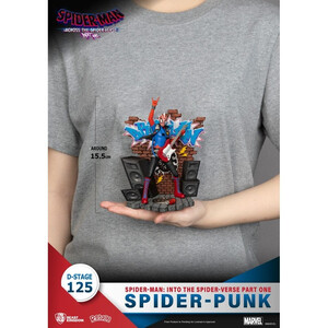Beast Kingdom Toys Marvel D-Stage Spider-Man Across the Spider-Verse Part One-Spider-Punk 