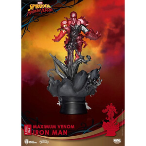 Beast Kingdom Toys Marvel Comics D-Stage Maximum Venom Iron Man 