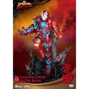 Beast Kingdom Toys Marvel Comics D-Stage Maximum Venom Iron Man 