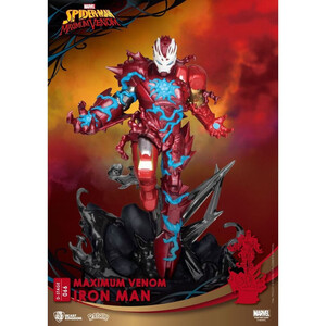Beast Kingdom Toys Marvel Comics D-Stage Maximum Venom Iron Man 