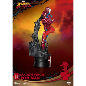 Beast Kingdom Toys Marvel Comics D-Stage Maximum Venom Iron Man 