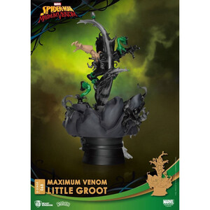 Beast Kingdom Toys Marvel Comics D-Stage Maximum Venom Little Groot 