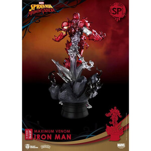 Beast Kingdom Toys Marvel Comics D-Stage Maximum Venom Iron Man Special Edition 