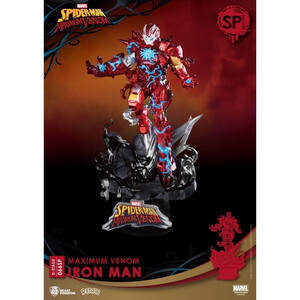 Beast Kingdom Toys Marvel Comics D-Stage Maximum Venom Iron Man Special Edition 