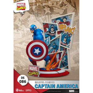 Beast Kingdom Toys Marvel Comics D-Stage Captain America 