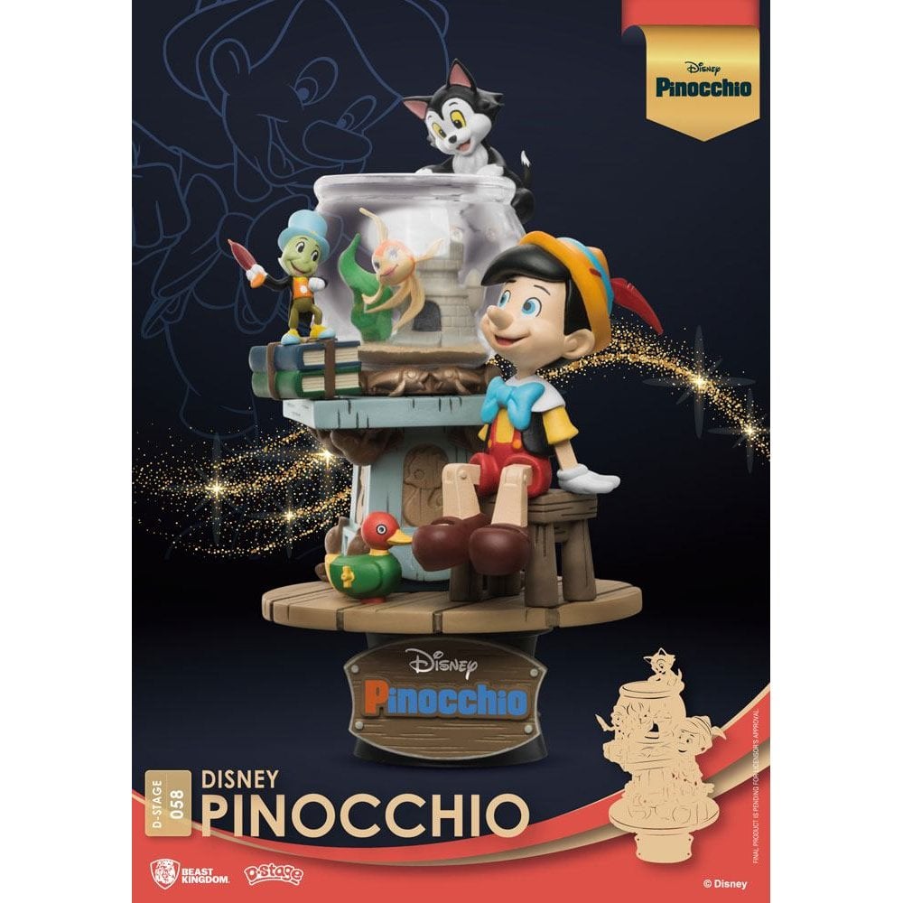 Beast Kingdom Toys Disney Classic Animation Series D-Stage Pinocchio 